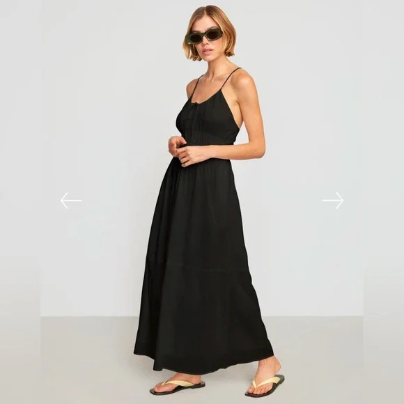 NWT Modern Citizen Alessandra Sculpted Cinched-Waist Dress S - Picture 5 of 6